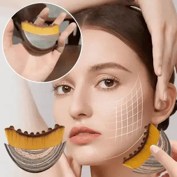 LymphaticBrush, perie pentru masaj limfatic și modelarea feței - Image 1