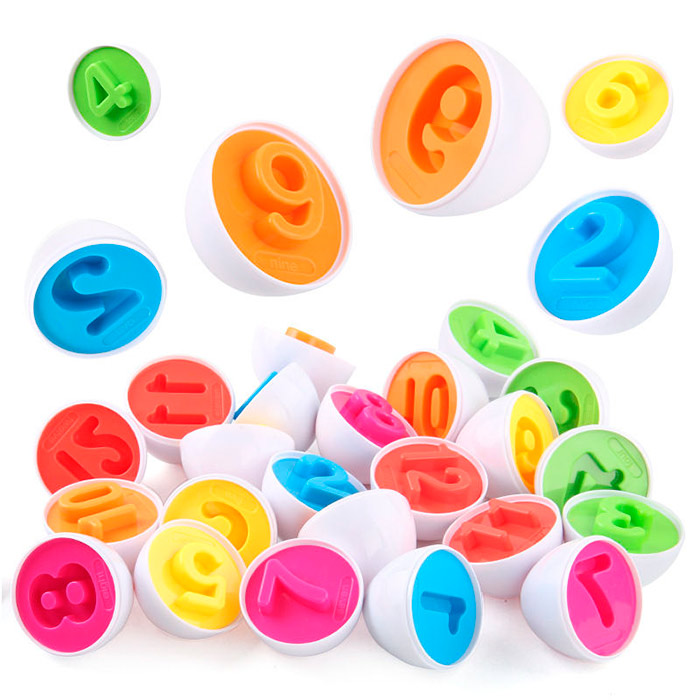 MatchingEggs, jucărie didactică - set cu o cutie și 12 ouă - Image 7