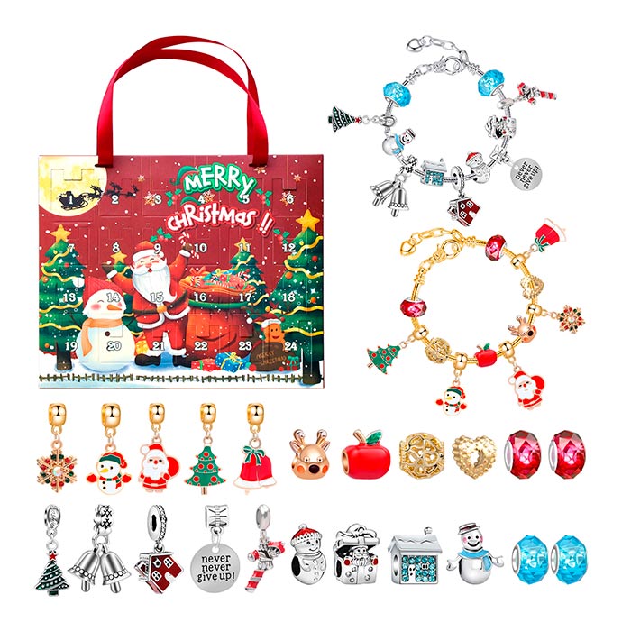 MerryChristmas, calendarul de advent cu pandantive pentru brățară - Image 1