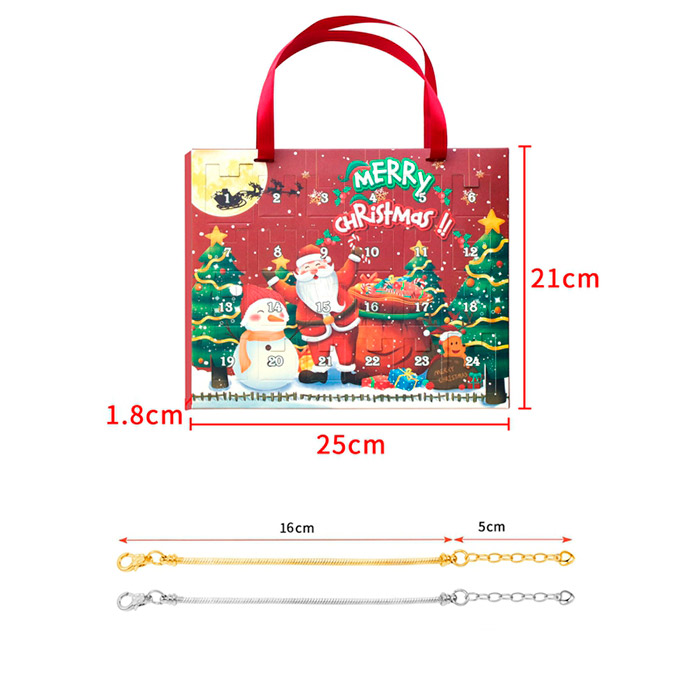 MerryChristmas, calendarul de advent cu pandantive pentru brățară - Image 2
