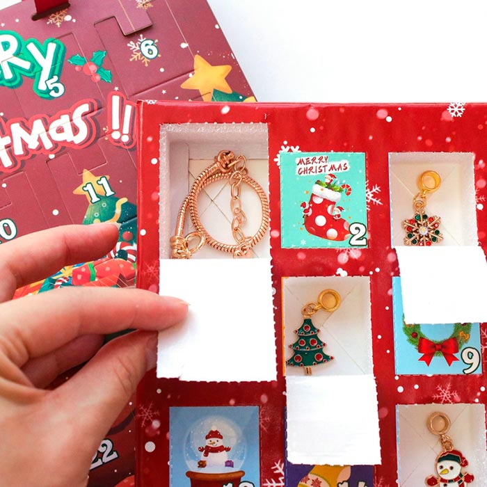MerryChristmas, calendarul de advent cu pandantive pentru brățară - Image 5
