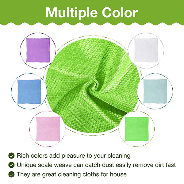 Microfibercloth – set de 4 lavete de curățat pentru utilizare diversă - Image 9