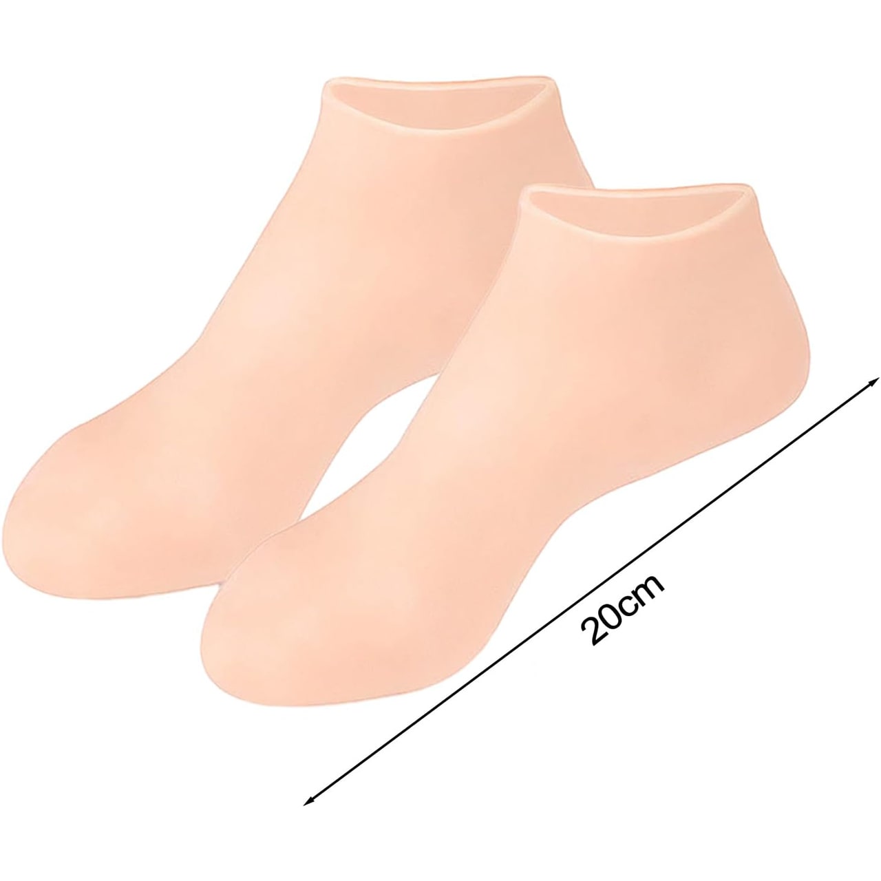 MoistMask, șosete de îngrijire a picioarelor din silicon hidratante (1+1 GRATUIT ) - Image 9