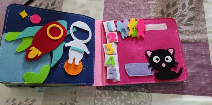 MontessoriBook, carte pentru copii cu diverse activități - Image 4