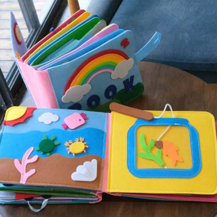 MontessoriBook, carte pentru copii cu diverse activități - Image 5