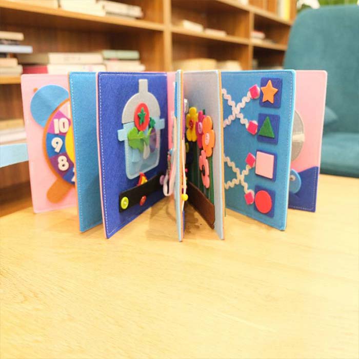 MontessoriBook, carte pentru copii cu diverse activități - Image 9