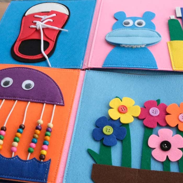 MontessoriBook, carte pentru copii cu diverse activități - Image 10