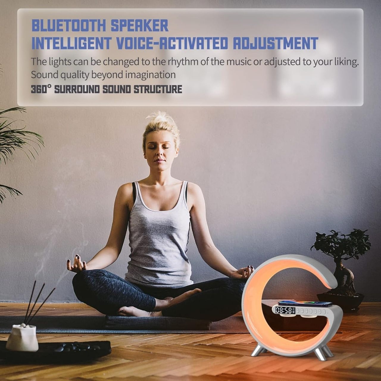 MoonCharge - un încărcător wireless elegant și o lumină ambientală într-unul singur - Image 10