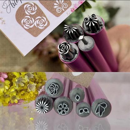 NOKOP, Set de ștampile pentru unghii cu 15 modele - Image 5