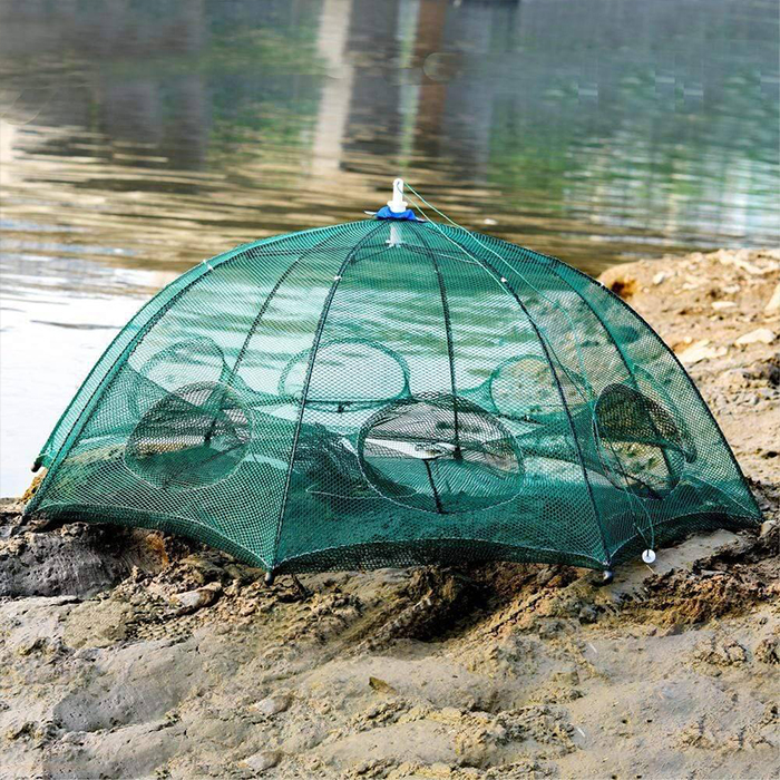 NetFish, plasă de pescuit în formă de umbrelă pentru pești și crabi - Image 5