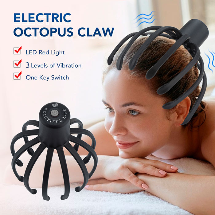 OctopusMassager, dispozitiv de masaj pentru cap - Image 3