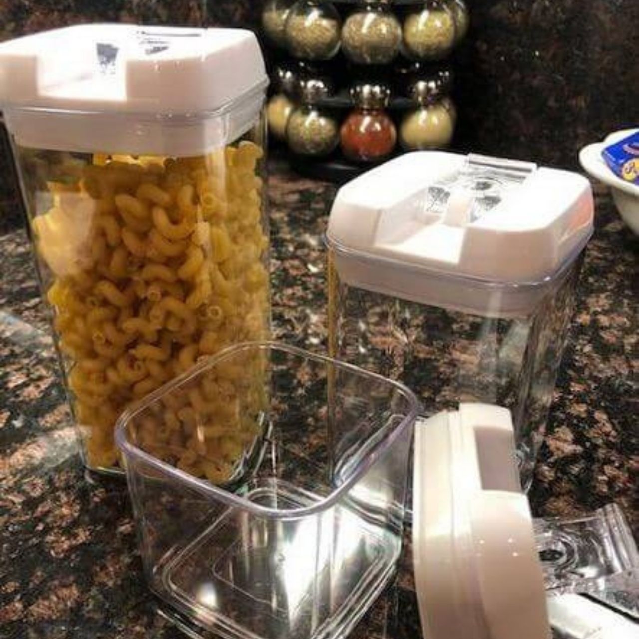 OrgaSet, set de 7 piese de recipiente pentru depozitarea alimentelor - Image 10