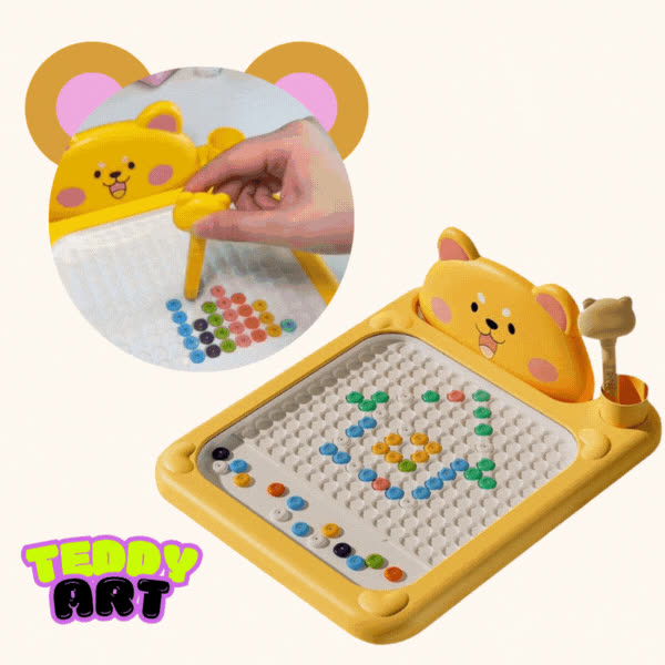 PENTAB, Tabla magnetică creativă TEDDYART - video