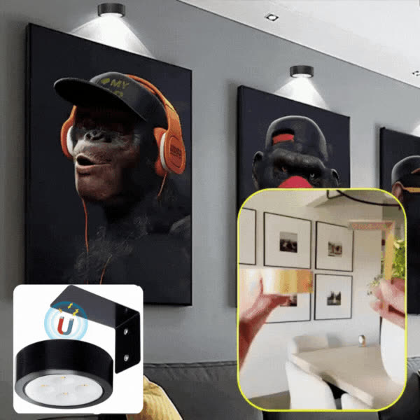 PICTURELAMP, Lampa LED pentru iluminarea picturilor - video