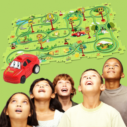 PUZTRACK-ZEL, Puzzle creativ pentru copii - Image 4