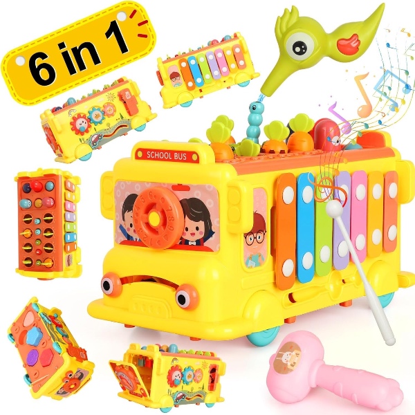 PWT, autobuz muzical Montessori cu 6 activități - Image 8
