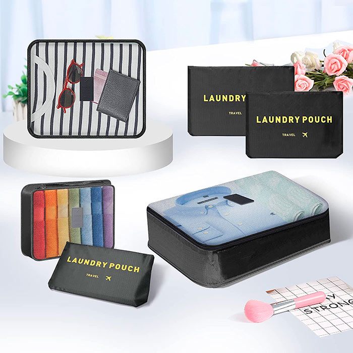 PackingBags, gentuțe de organizare pentru gențile de voiaj (set de 6 bucăți) - Image 8