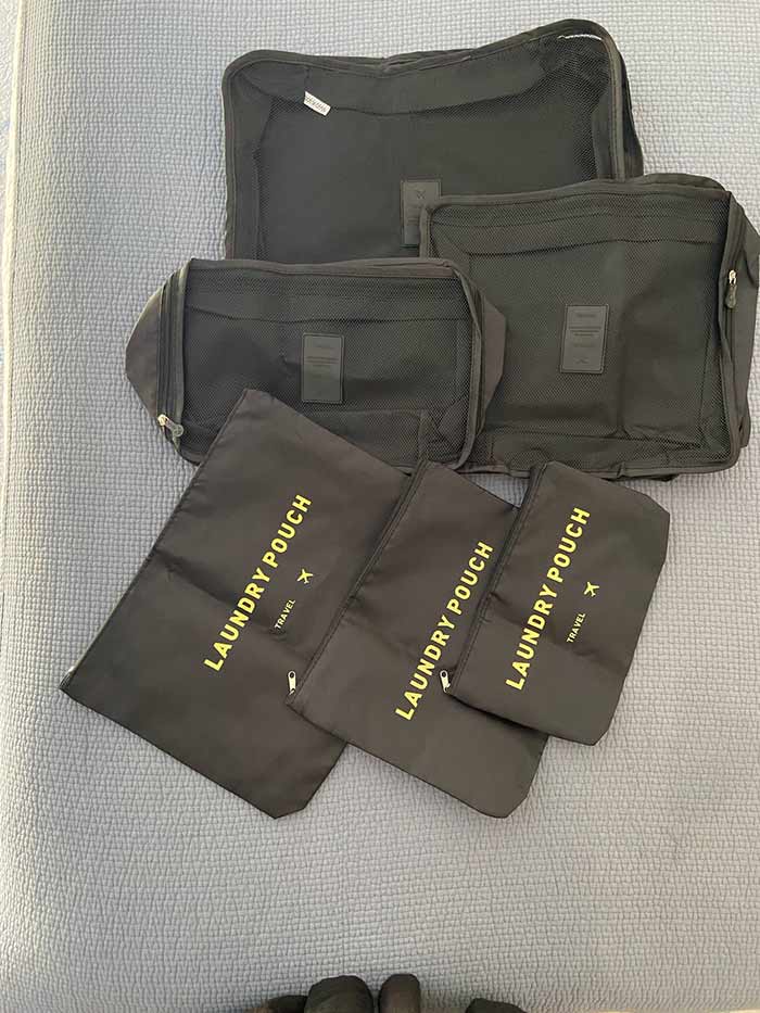 PackingBags, gentuțe de organizare pentru gențile de voiaj (set de 6 bucăți) - Image 9
