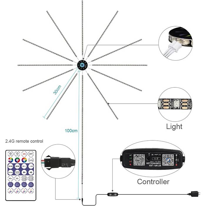 PartyLights, lumini LED colorate - Image 9
