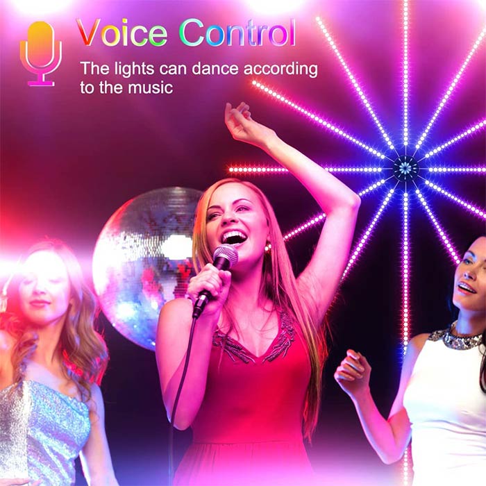 PartyLights, lumini LED colorate - Image 10