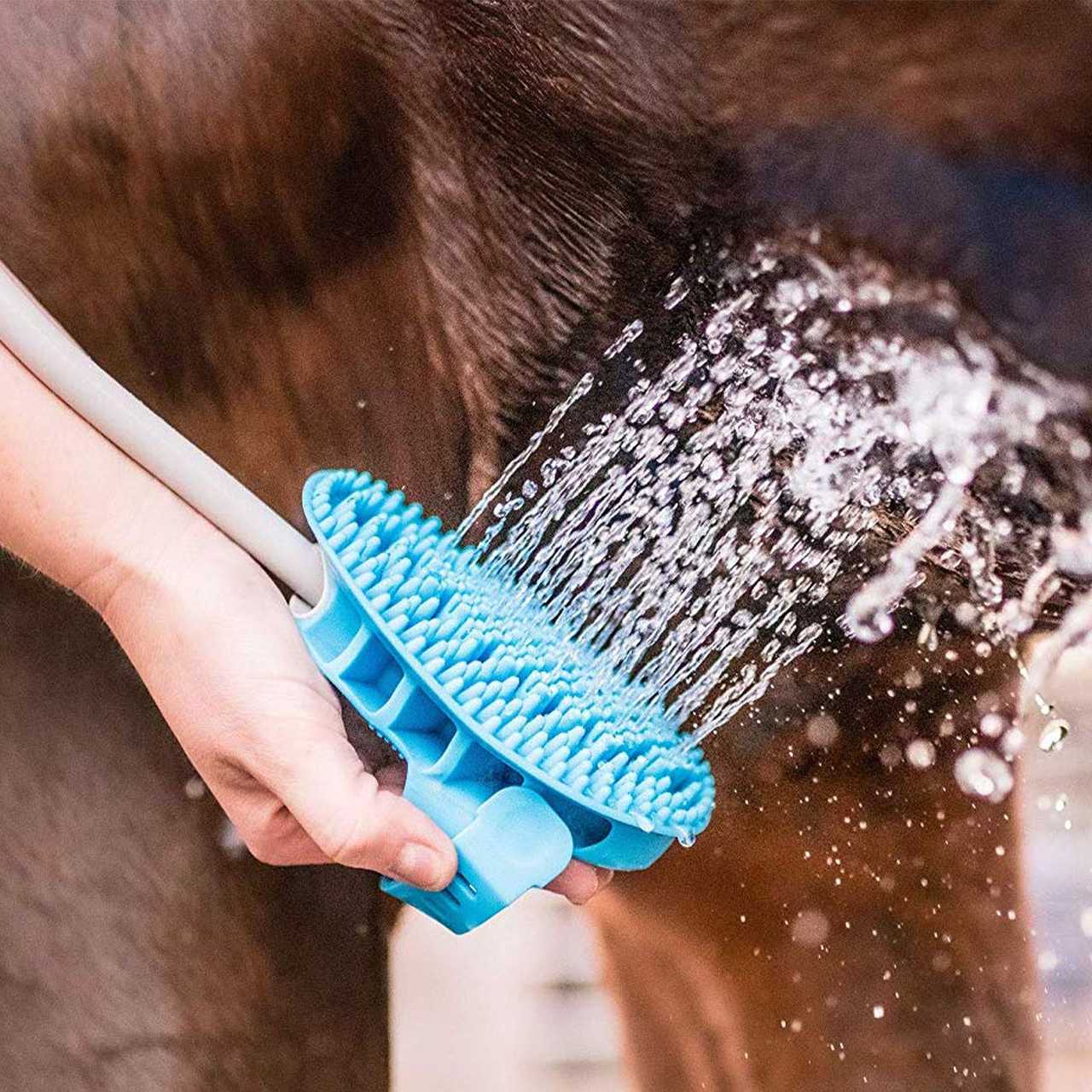 PawBath, perie de masaj multifuncțională pentru băița animalelor de companie - Image 7