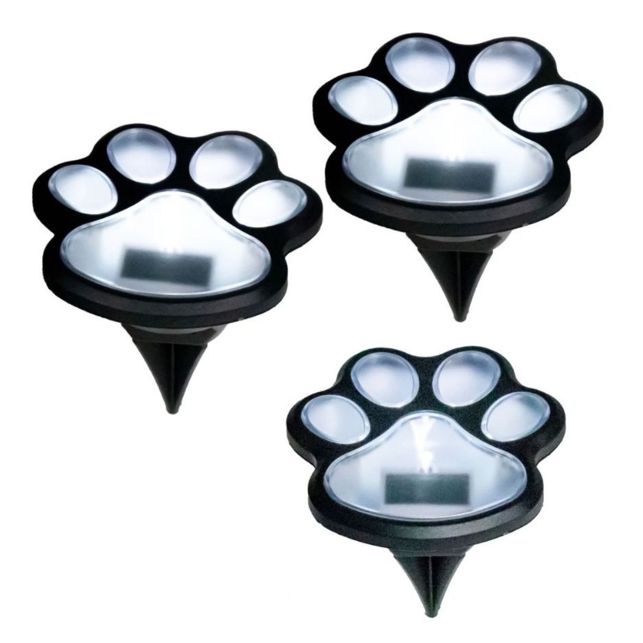 Lămpi LED solare în formă de lăbuță, Paws - Image 4