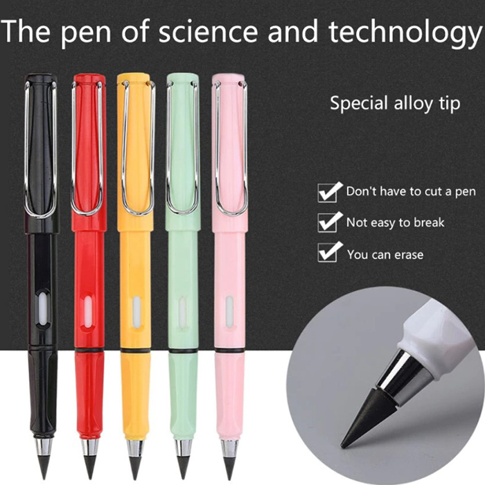 PermanentPen, creion ergonomic cu un vârf care nu se uzează și rămâne ascuțit 1+1 GRATIS - Image 7