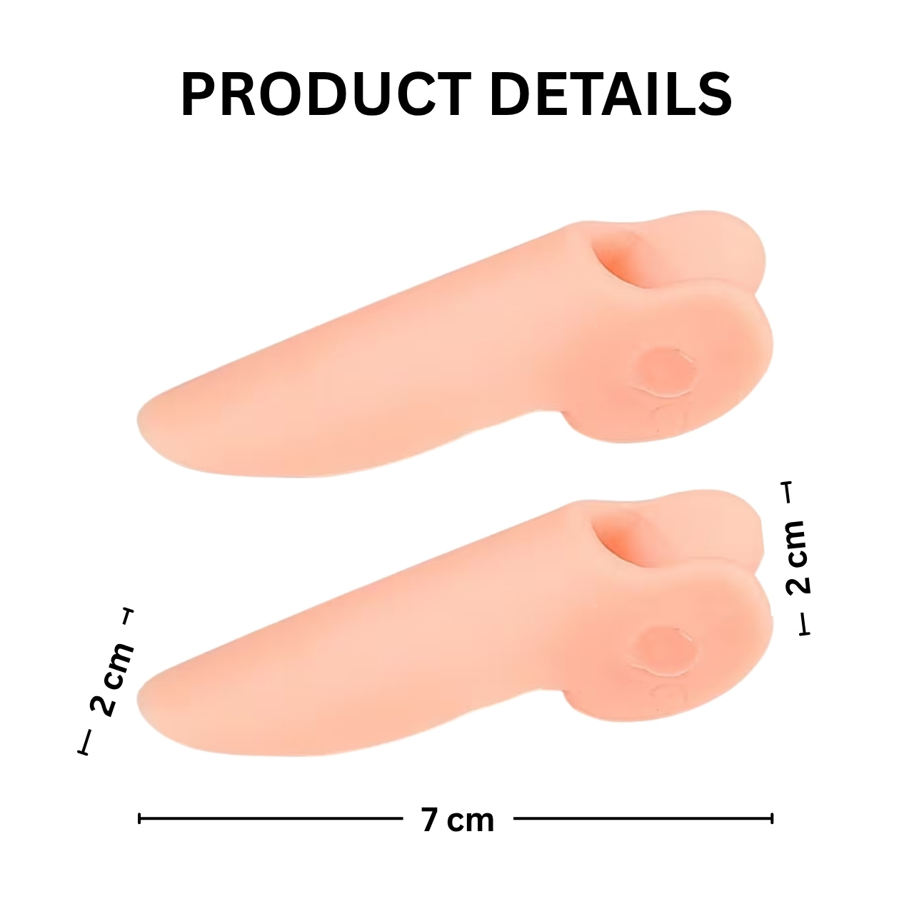 Pernuțe de silicon pentru degetul mic, PinkyPad - Image 4