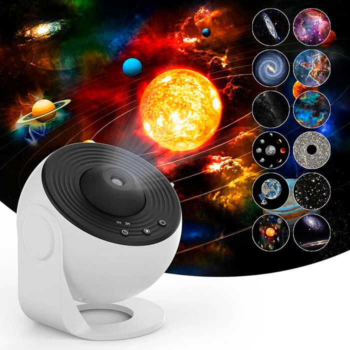 Planetarium, un proiector de noapte care arată 12 tipuri diferite de galaxii, constelații și planete - Image 1