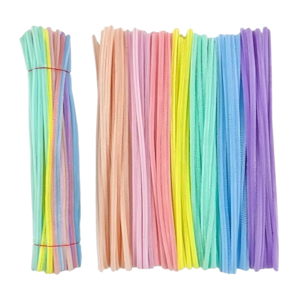 Curățători de țevi pufoși creativi, PlushSticks - Image 9