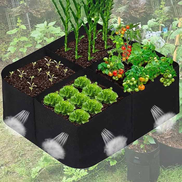 Pocket4Garden, pat portabil de grădină cu 4 compartimente separate - Image 5