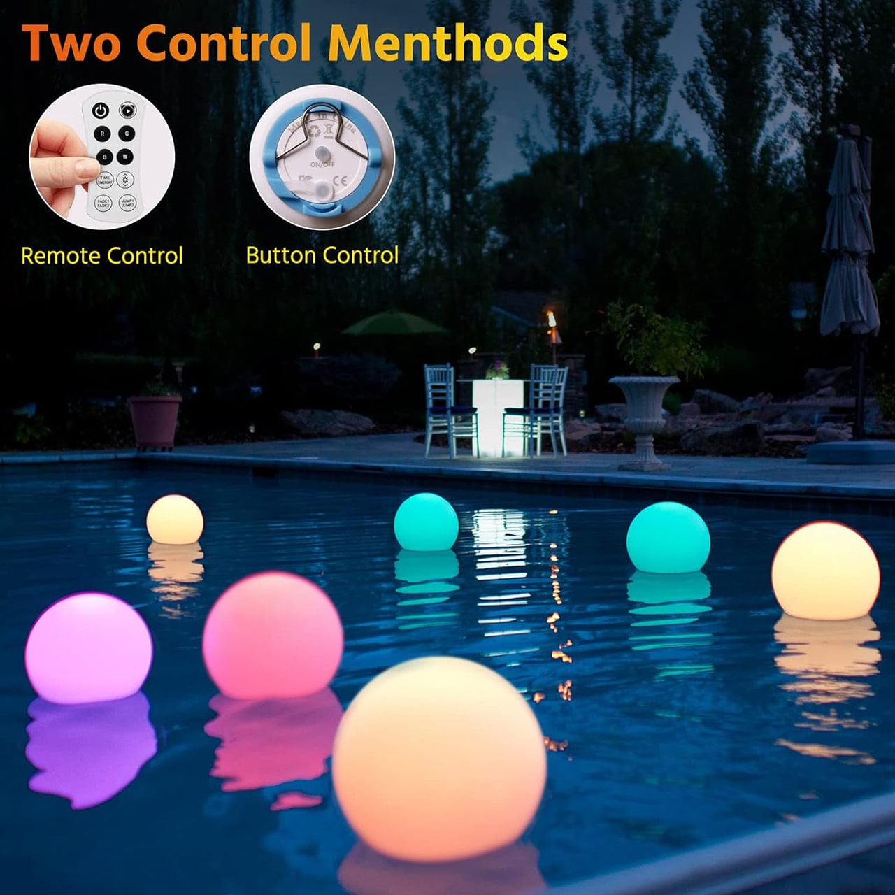 PoolGlowy, lumină plutitoare pentru piscină - Image 2