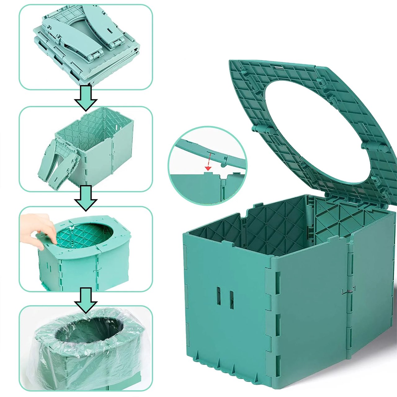 Potty, toaleta portabilă pentru bebeluși - Image 2