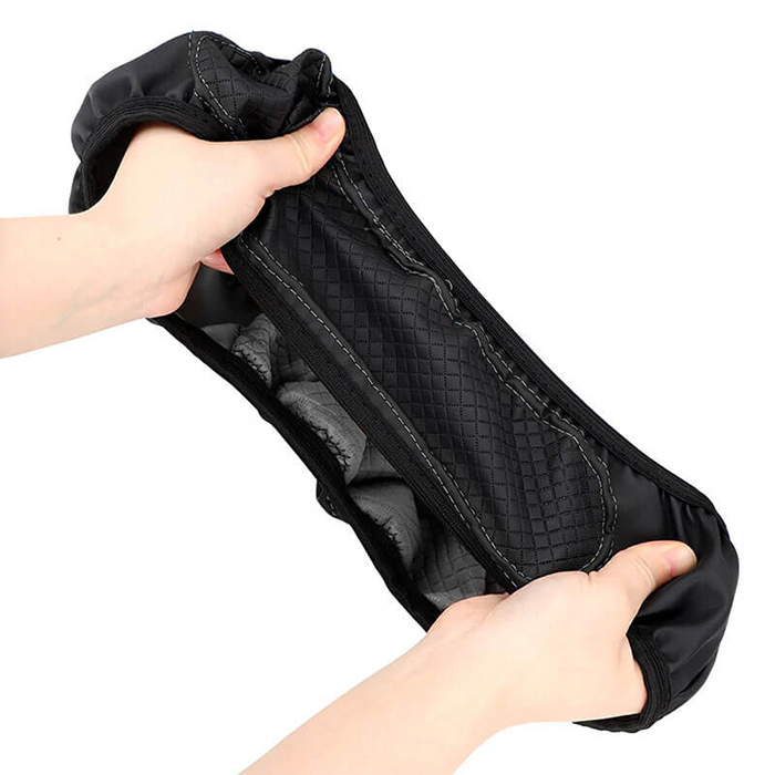 PremiumCover, husă multifuncțională din piele ecologică pentru volan - Image 2