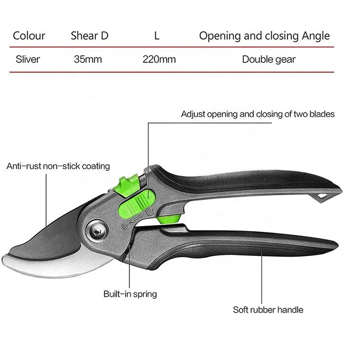 Pruner, foarfeci de tăiere și de curățare - Image 2