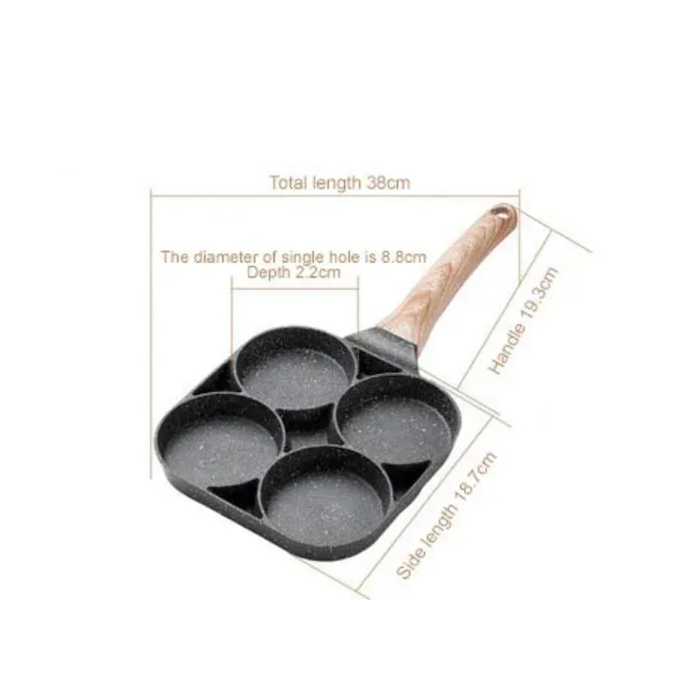 QuadCooker, tigaie multifuncțională cu 4 compartimente - Image 2