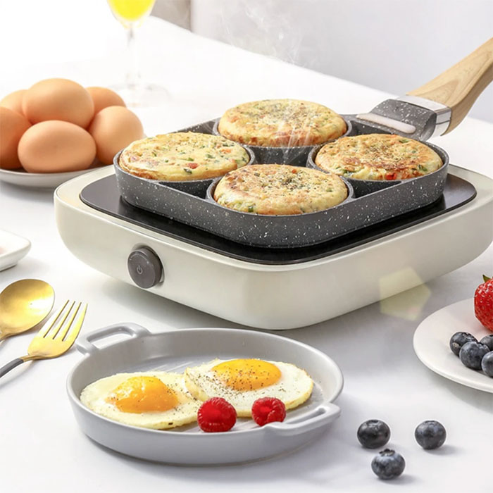 QuadCooker, tigaie multifuncțională cu 4 compartimente - Image 8