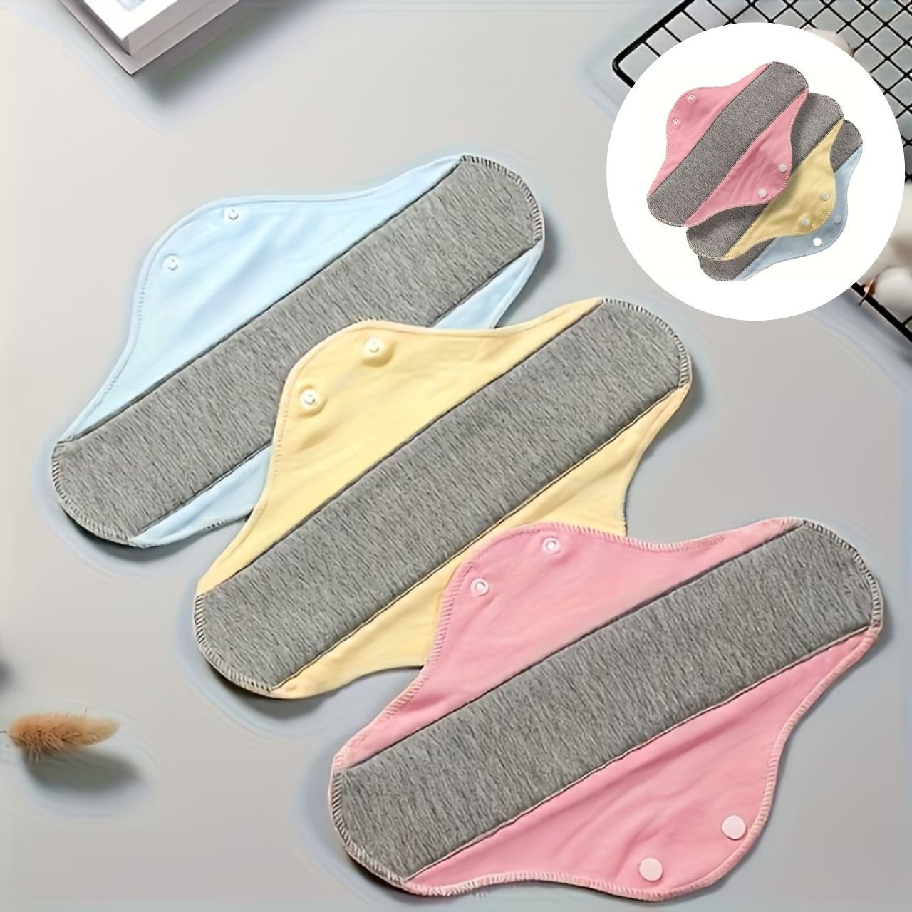 Absorbante menstruale reutilizabile, ReusablePads - Image 4