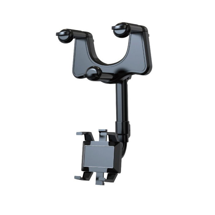 RotatableCarHolder, suport pentru telefon la 360 de grade care se montează pe oglinda retrovizoare - Image 6