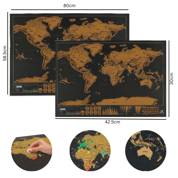 SCHMAP-L, WanderMap – Harta mondială praskanka - Image 7