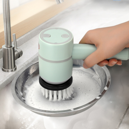 SCRUBBER, Set wireless de perii electrice pentru curățare - Image 2