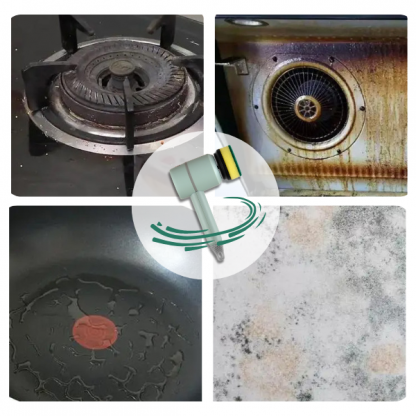 SCRUBBER, Set wireless de perii electrice pentru curățare - Image 3