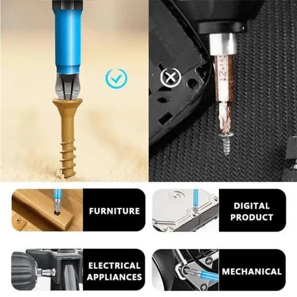 ScrewBitsMagnetic7, set de 7 biți cu vârf magnetic - Image 9