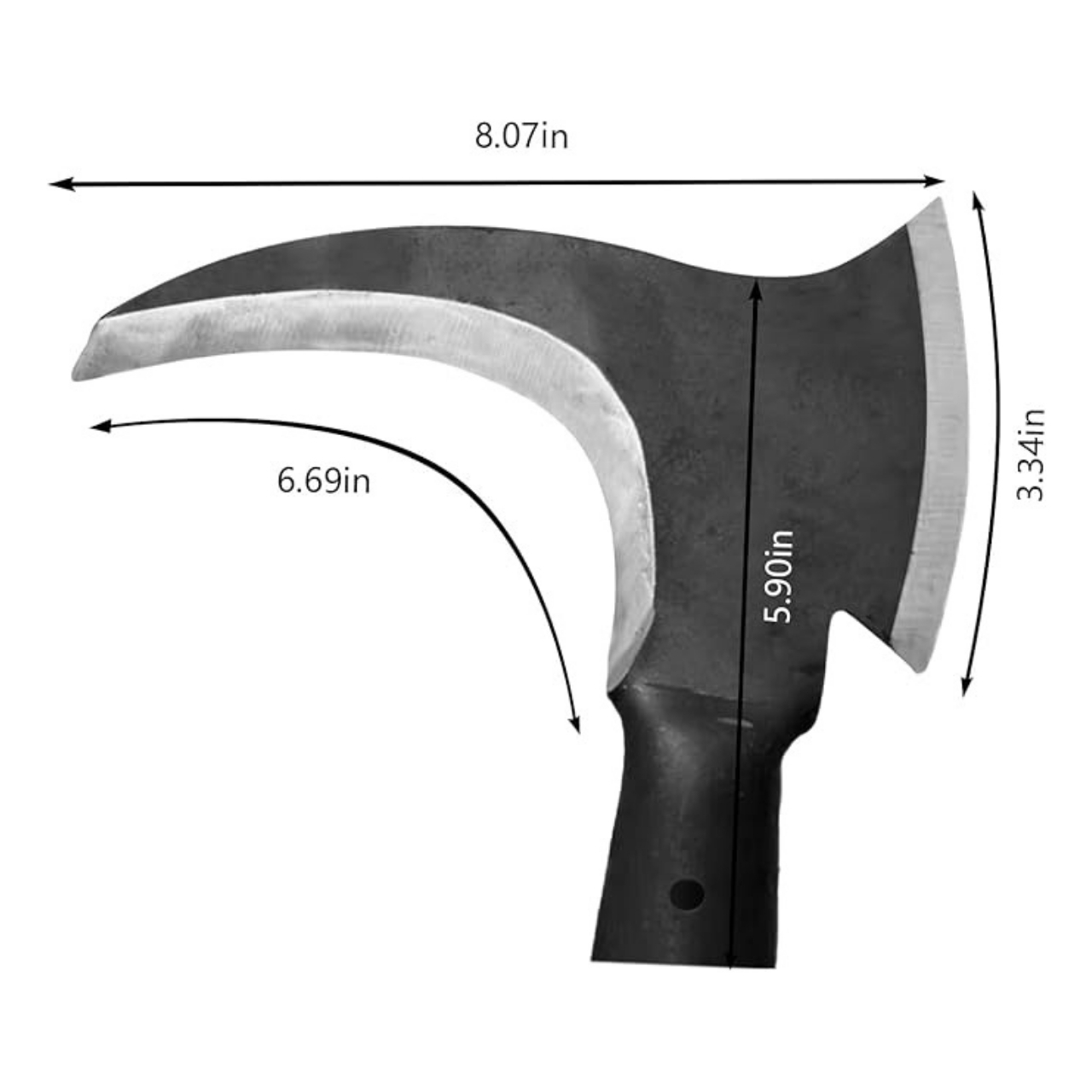 Scythe, unelte de grădină cu două lame - Image 2