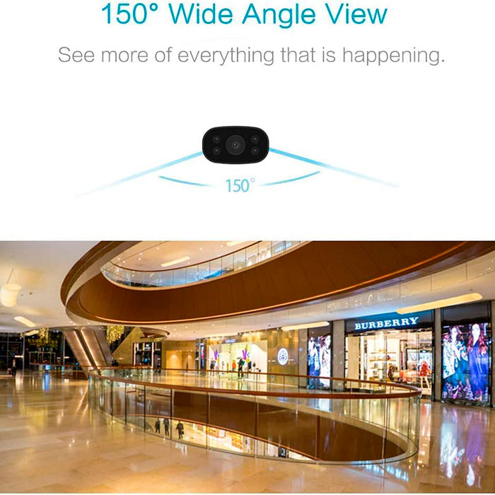 Camera wireless permite, de asemenea, înregistrarea pe timp de noapte.