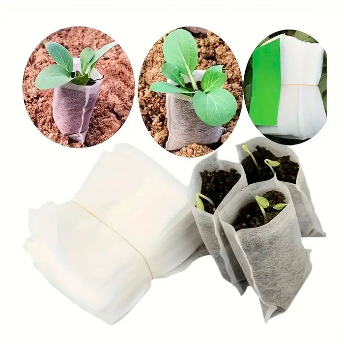 SeedBags, pungi biodegradabile pentru plantare și creșterea plantelor (100 buc) - Image 8