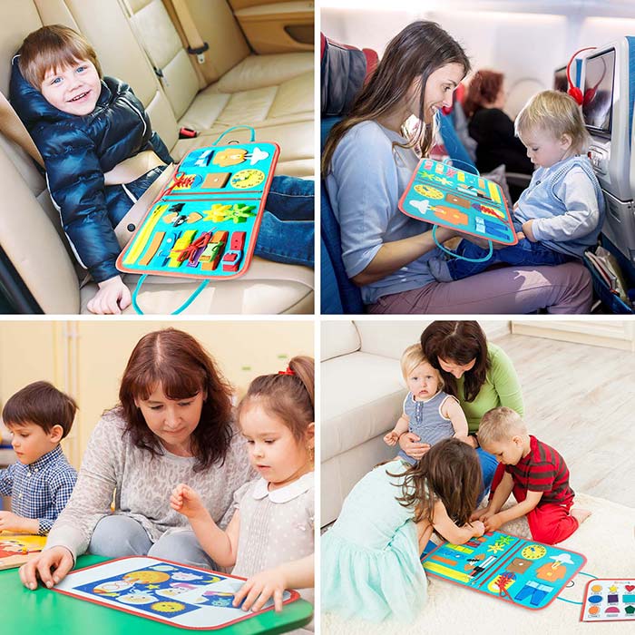 SensoryBook, o jucărie didactică cu 7 activități diferite - Image 7