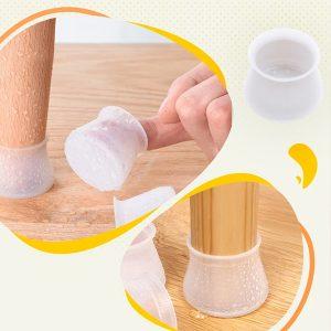 SiliCovers, Set de 16 capace de protecție din silicon pentru mobilier - Image 2