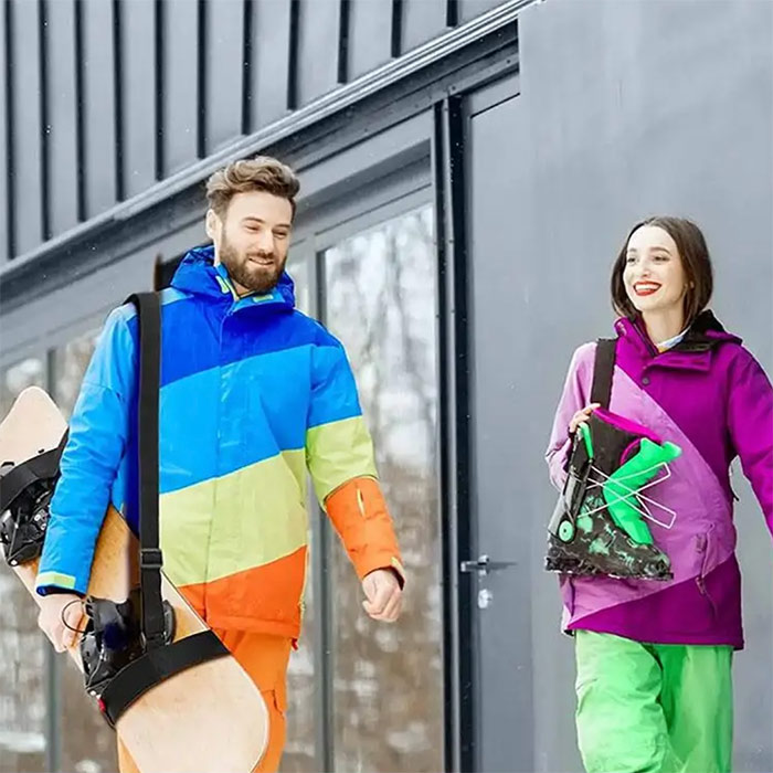 SkiBundle, curea de transport schiuri + colțari universali GRATUIT - Image 6