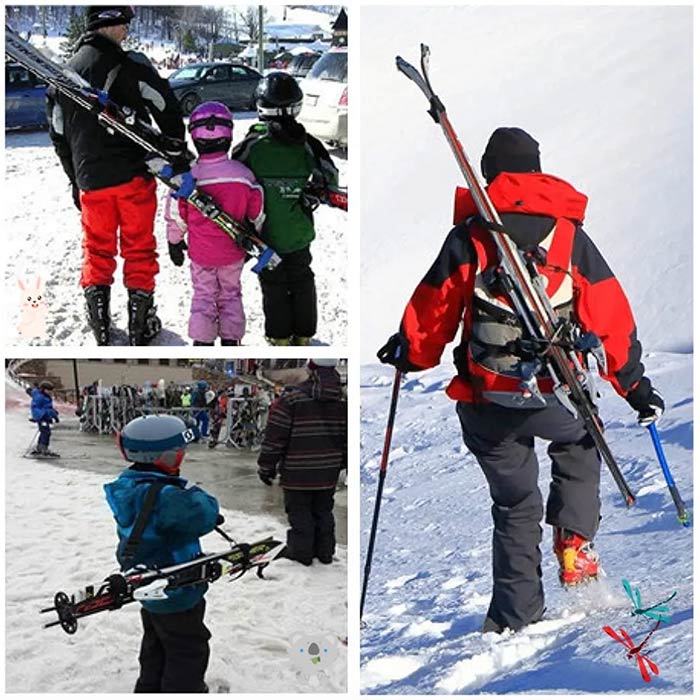 SkiBundle, curea de transport schiuri + colțari universali GRATUIT - Image 8